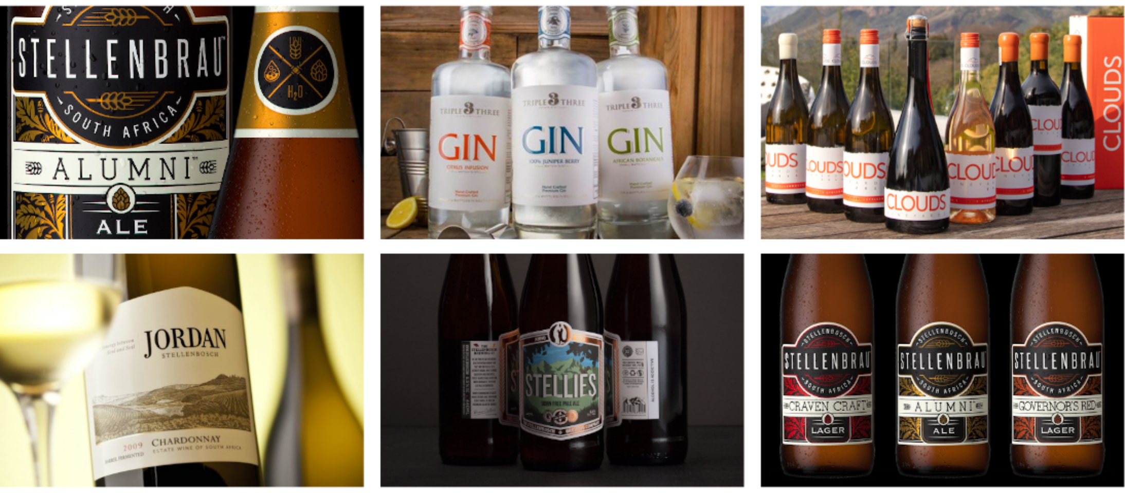 Exsamples of Wine & Spirit label prints at Lablel Mountain